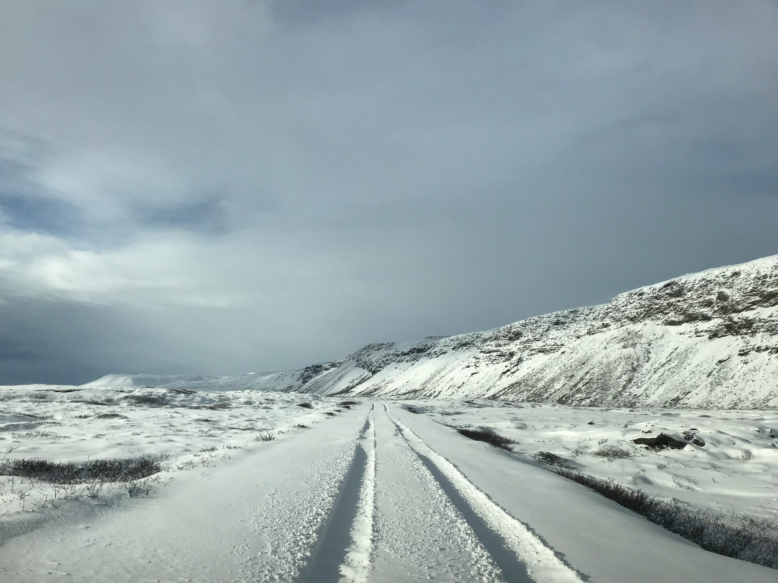 Conduire en hiver en Islande