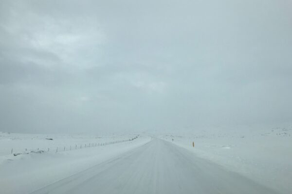 Conduite en hiver en Islande